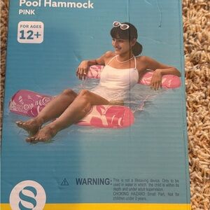 Pink Pool Hammock Inflatable Float - Women Swim